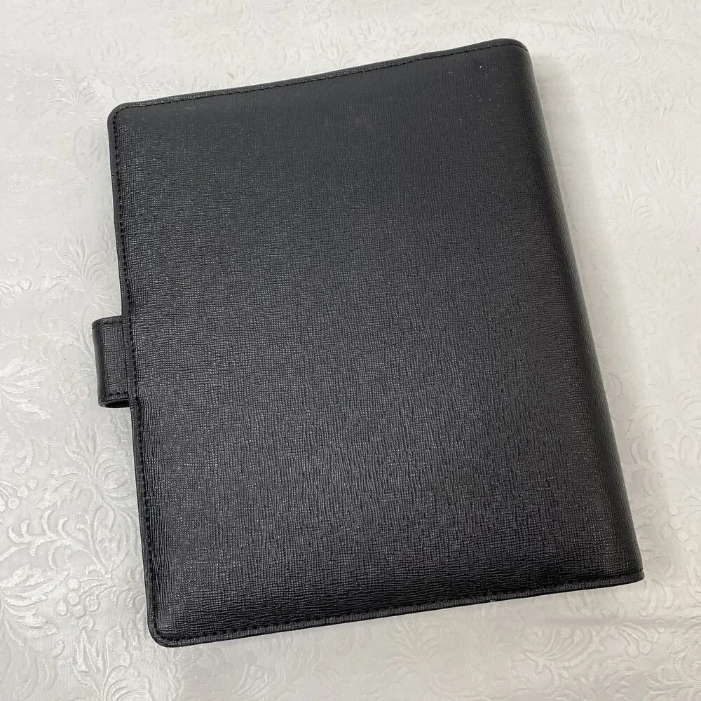 Cloth and Paper Foundations Black Leather Planner - Picture 6 of 16